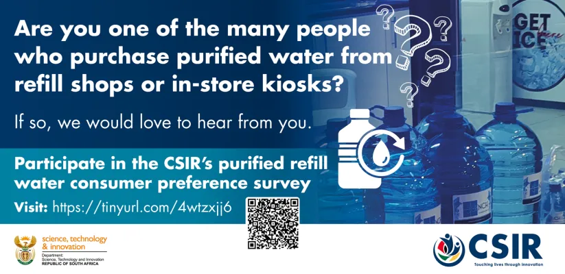 Purified refill water survey