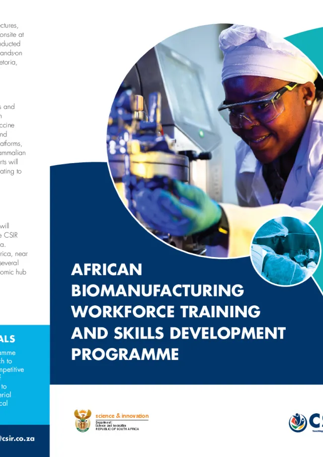 Brochure - African Biomanufacturing Workforce and Skills Development Programme.pdf
