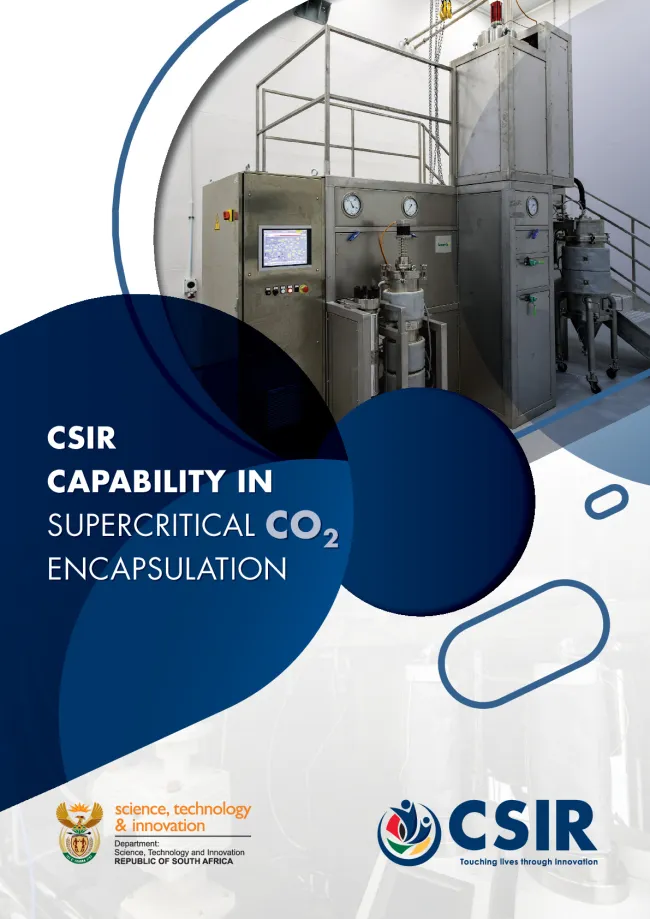 Brochure - CSIR Capabilities In Supercritical CO2 Encapsulation.pdf