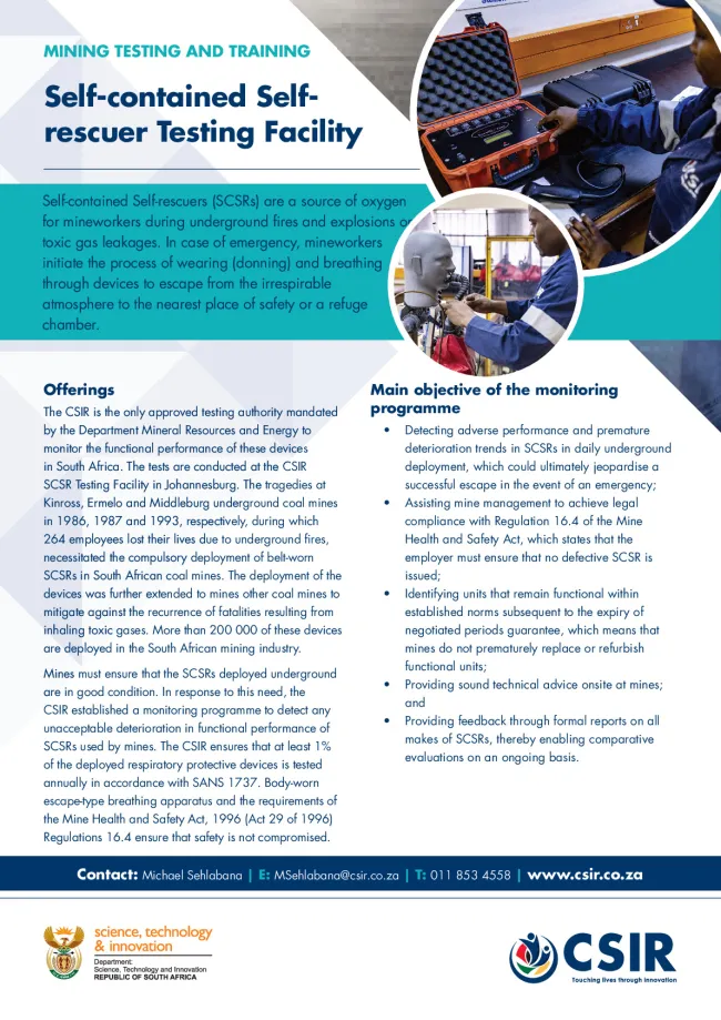 Self Contained Self Rescuer _Fact Sheet.pdf