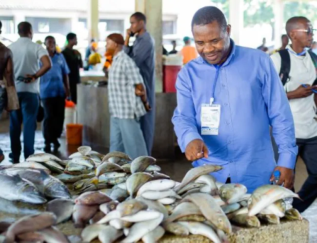 Dr Kassim Mhina, Umoja fisheries executive secretary