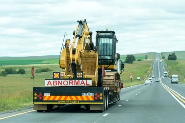Vehicles carrying abnormal loads
